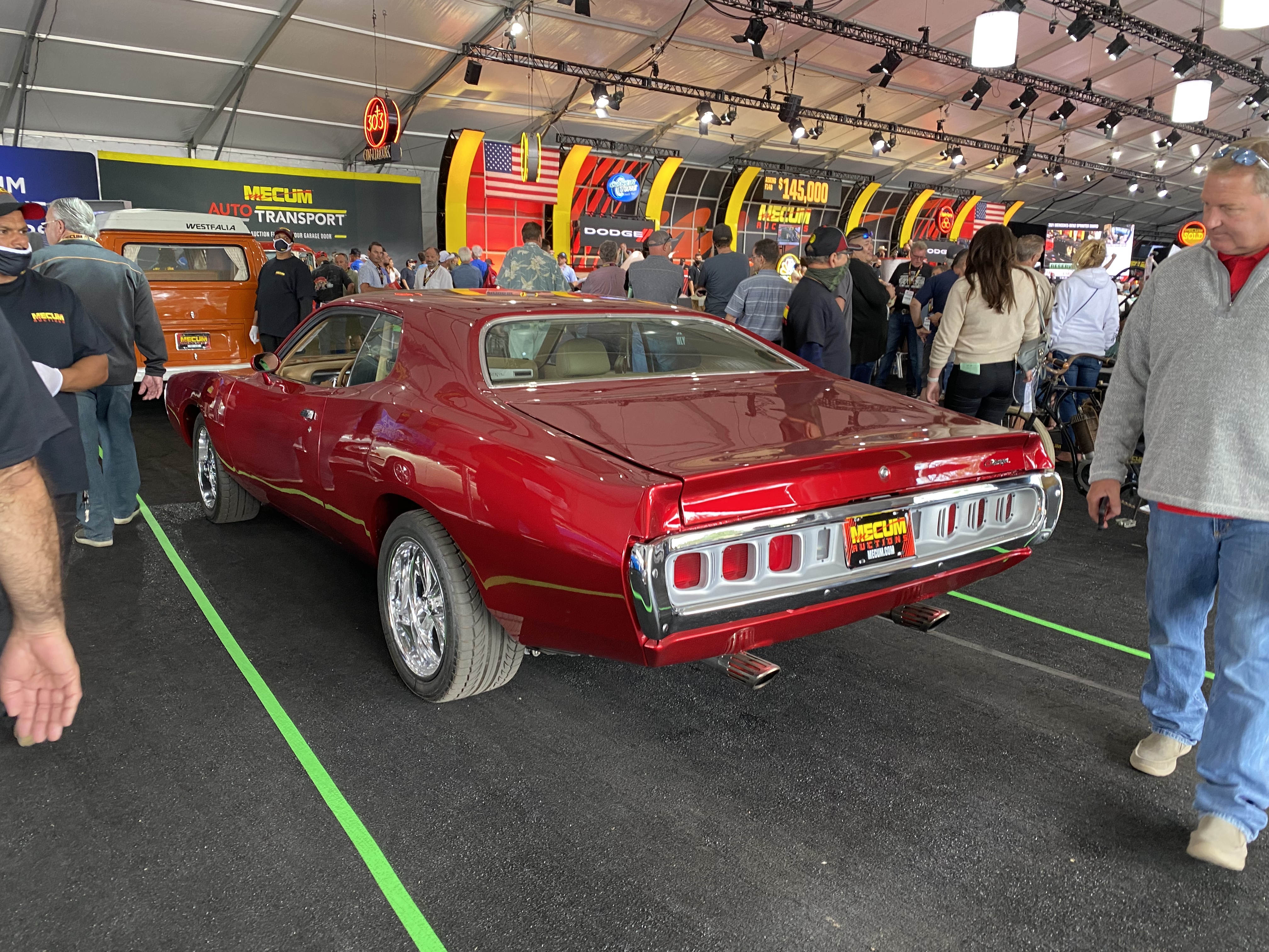 1973 Dodge Charger red